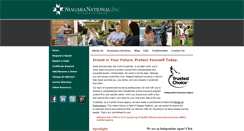 Desktop Screenshot of niagaranational.com